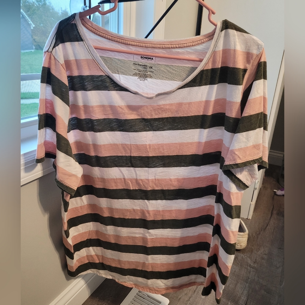 Sonoma striped tee